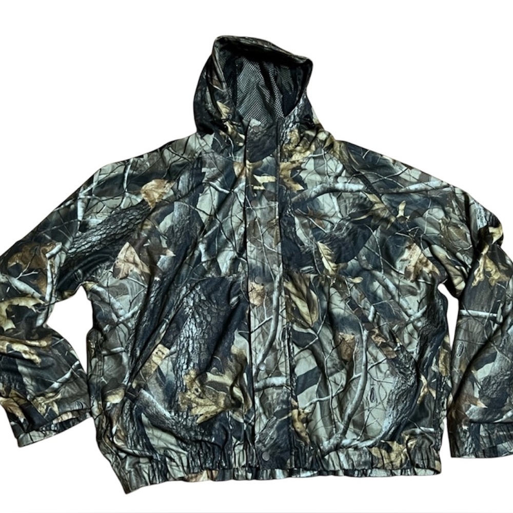 Mad Dog Gear by Stearns Camo Hunting Jacket XL Waterproof Breathable Realtree - Picture 2 of 9